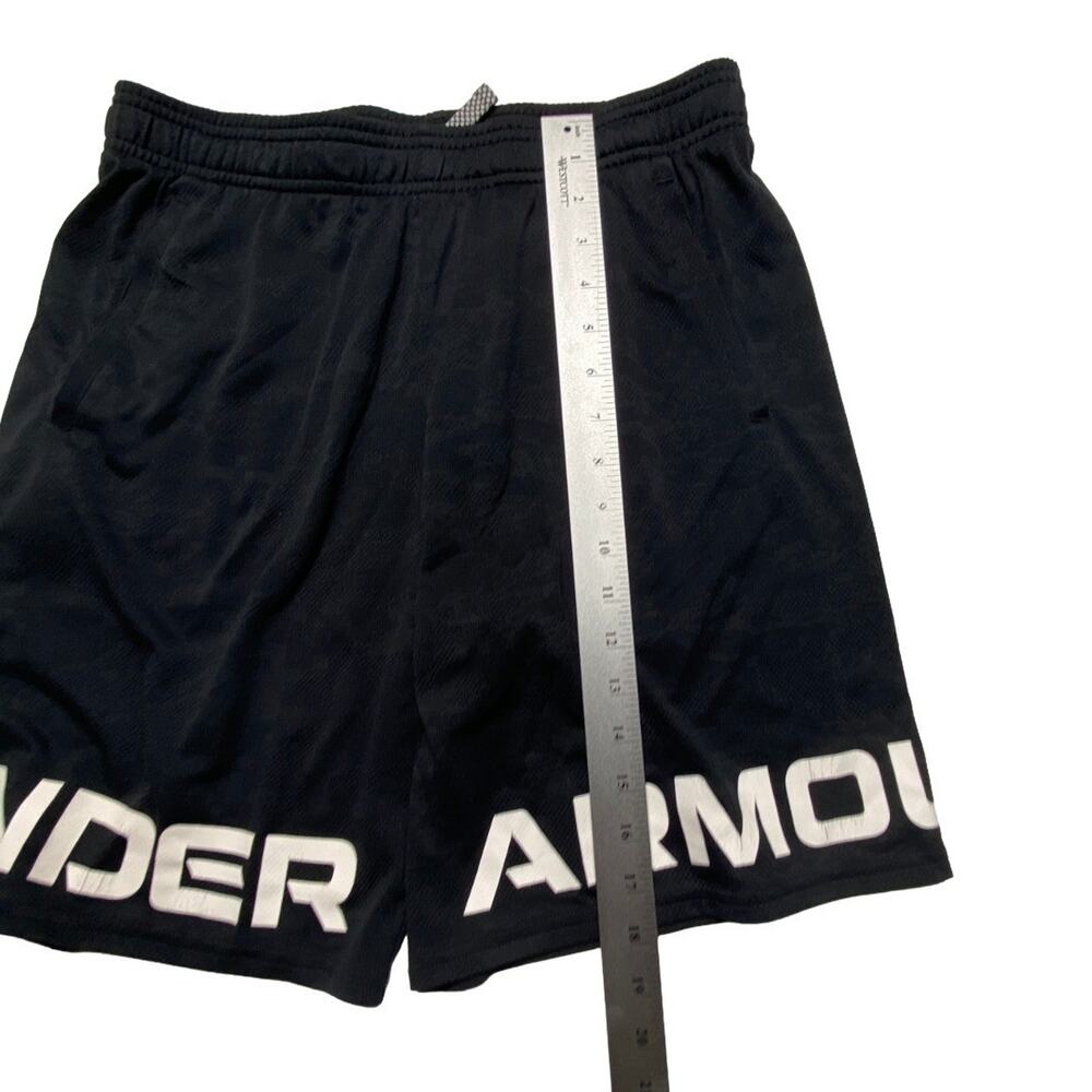 Under Armour Boys Youth XL Athletic Shorts Lot Black Camo - Picture 14 of 16